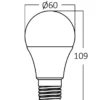 BRY-ADVANCE-12W-E27-A60-6500K-LED BULB – Bild 6