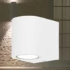 Aussenwandlampe weiß - GU10 Aluminium – Bild 4