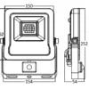 LED Floodlight - Fluter mit Sensor – Bild 3