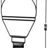 LED LEUCHTMITTEL - 5W, 6500K, E14 – Bild 3