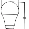 LED BELEUCHTUNG - 10W, 3000K, E27 – Bild 3