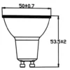 LED LEUCHTMITTEL - 4.8W, 4200K, GU10 – Bild 2