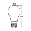 BRY-ADVANCE-9W-E27-A60-SMRT-RGBW-LED BULB – Bild 3