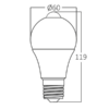 BRY-ADVANCE-9W-MO.SENS.-E27-A60-6500K-LED BULB – Bild 4