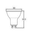 BRY-ADVANCE-5W-GU10-110D-SMRT-RGBW-LED BULB – Bild 3