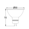 BRY-ADVANCE-5W-GU5.3-110D-2700K-LED BULB – Bild 3