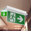 BRY-EXIT-LED-3W-RCS-IP20-WHT-EMERGENCY EXIT – Bild 2
