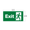 BRY-EXIT SING-EXIT DOOR-STICKER – Bild 3