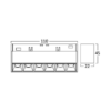BRY-LNS110-6W-48VDC-4000K-BLC-MAG. LINEAR – Bild 3