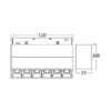 BRY-WSL110-6W-48VDC-3000K-BLC-MAG. LINEAR – Bild 3