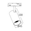 BRY-TRC045-10W-48VDC-3000K-BLC-MAG. TRACK – Bild 3