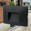 BRY-VEKTA-B-SQR-BLC-3W-3000K-IP65-WALL LIGHT – Bild 2