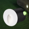 BRY-VECTOR-A-RND-WHT-2W-3000K-IP65-WALL LIGHT – Bild 2