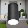 BRY-VEKTA-D-WL.2-BLC-2x9W-3000K-IP65-WALL LIGHT – Bild 2