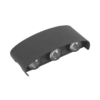 BRY-VECTOR-B-WL-GRY-6x1W-3000K-IP65-WALL LIGHT