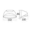 BRY-PIRUS-S-7W-3000K-IP54-WALL LIGHT – Bild 6