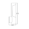 BRY-TARUS-WLS-7W-SNS-3000K-IP54-WALL LIGHT – Bild 6