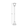 BRY-BERLIN_WL.P-1100mm-BLC-E27-IP44-BOLLARD – Bild 3