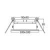 BRY-BETA-A-SQR-1D-BLC-SPOTLIGHT – Bild 6