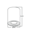 BRY-GAMA-8010-RND-BLC-GU10-SPOTLIGHT – Bild 5
