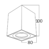 BRY-GAMA-8010-SQR-BLC-GU10-SPOTLIGHT – Bild 5