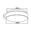 BRY-JADE-SR-RND-36W-3IN1-IP20-CEILING FIXTURE – Bild 5