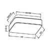 BRY-JADE-S-SQR-D600-50W-3IN1-IP20-CEILING FIXTURE – Bild 5