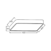 BRY-BLADE-SS-SQR-WHT-36W-3IN1-CEILING LIGHT – Bild 5