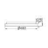 BRY-BELLA-SLS-SR-RND-WHT-36W-3IN1-IP20-CEILING FIX – Bild 6