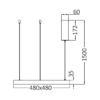 BRY-BELLA-SLP-PD-SQR-WHT-36W-3IN1-IP20-CEILING FIX – Bild 5