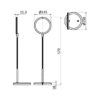 BRY-LB131-7W-WHT-5000K-DESK LAMP – Bild 4