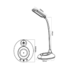 BRY-LB146-5W-BLC-CCT TUNABLE-DESK LAMP – Bild 5