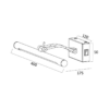 BRY-SARA-400-8W-3CCT-CHR-IP20-MIRROR LAMP – Bild 5