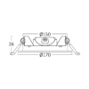 BRY-SMD-CRP-12W-RND-6INC-WHT-4000K-LED PANEL – Bild 6