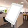 BRY-SMD-CSP-12W-SQR-6INC-WHT-3000K-LED PANEL – Bild 2