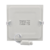 BRY-SMD-CSP-18W-SQR-8INC-WHT-4000K-LED PANEL – Bild 4
