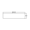 BRY-SMD-SRD-36W-RND-WHT-4000K-LED PANEL – Bild 7