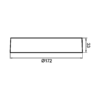 BRY-SMD-SRP-12W-RND-WHT-3000K-LED PANEL – Bild 6