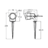 BRY-SPOTLUX-9W-GRY-6500K-IP65-LED SPIKE LIGHT – Bild 5