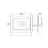 BRY-FLOOD-SD-50W-GRY-3000K-IP65-LED FLOODLIGHT – Bild 6