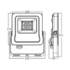 BRY-FLOOD-SL-20W-GRY-GRN-IP65-LED FLOODLIGHT – Bild 6