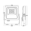 BRY-FLOOD-SL-50W-GRY-6500K-IP65-LED FLOODLIGHT – Bild 6
