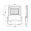 BRY-FLOOD-SL-100W-GRY-3000K-IP65-LED FLOODLIGHT – Bild 6