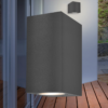 BRY-RITA-T-WL.2-GRY-2xGU10-IP44-WALL LIGHT – Bild 2