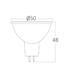 BRY-ADVANCE-4,5W-GU5.3-38D-12VDC-3000K-LED BULB – Bild 4