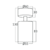 BRY-BETA-SRD_1-WHT-GU10-SPOTLIGHT – Bild 6