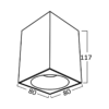 BRY-BETA-8012-SQR-BLC-GU10-SPOTLIGHT – Bild 6