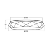 BRY-JADE-SRC-RND-34W-3IN1-CEILING LIGHT – Bild 4