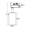 BRY-BETA-TR2-GLD-GU10-4WRS-TRACKLIGHT – Bild 6