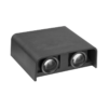 BRY-VECTOR-B-WL-GRY-4x1W-3IN1-IP65-WALL LIGHT